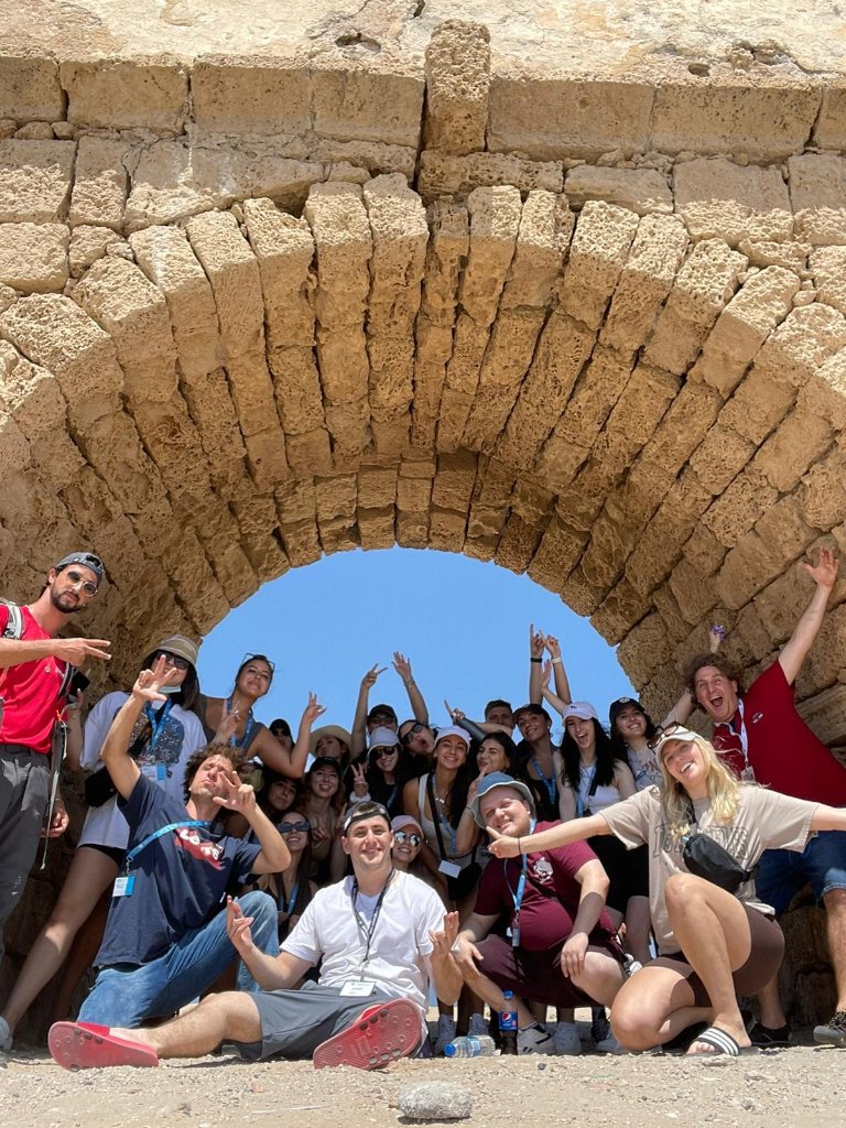 Birthright Israel participants in Israel